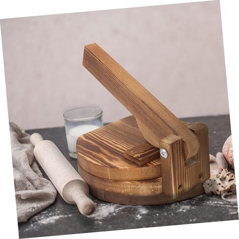 LALADEFIEE Dumpling Press Maker Wooden Dough Presser for Quick Easy Dumplings Arepas Empanadas Mini Pies in Saudi Arabia
