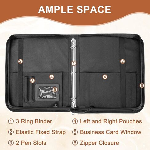 Damero Choral Music Folder, Sheet Music Holder, Music Binder with 20 Binder Sheets and Adjustable Hand Strap, for Choir Singer, Stage Performance in Saudi Arabia