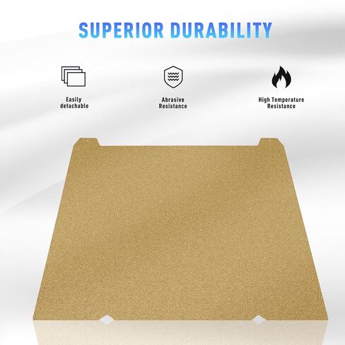 235x235mm K1C/MAX/Ender-3 v3 PEI Build Plate for Ender 3 V3, K1/K1C/Ender 3 V3 KE, Double Sided Textured Flexible Spring Steel Magnetic Heated Bed 3D Printer Print Surface for PLA/PETG/ABS/TPU in Saudi Arabia