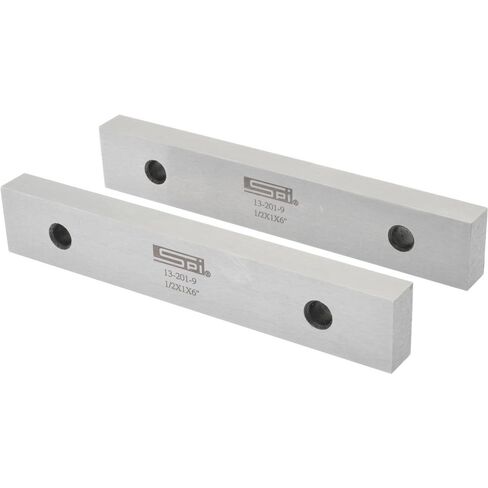 SPI Steel Parallel، 6 بوصة طول × 1 بوصة ارتفاع × 1/2 بوصة سمك، 0.0003 بوصة و0.002 بوصة، زوج متطابق in Saudi Arabia