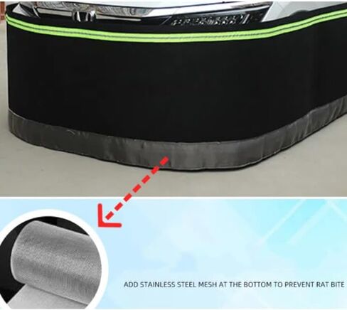 LIONGLMZDP Car Cover Car Undercarriage Barrier, Weather-Resistant Rodent Proof Guard for Engine Bay 1.8(Color:L46FT,Size:W2.62FT) in Saudi Arabia