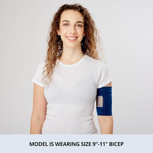 Care+Wear PICC Line Cover – Ultra-Grip PICC Line Sleeve for Upper or Lower Arm with Mesh Viewing Window, Provides Improved Comfort and Security for PICC Line Coverage in Saudi Arabia