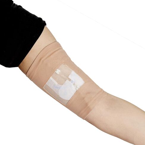 Care+Wear PICC Line Cover – Ultra-Grip PICC Line Sleeve for Upper or Lower Arm with Mesh Viewing Window, Provides Improved Comfort and Security for PICC Line Coverage in Saudi Arabia