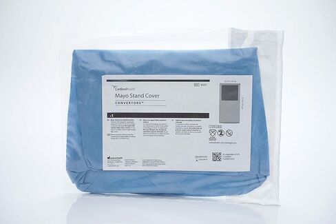 غطاء حامل من كاردينال هيلث مايو، 23 بوصة × 54 بوصة، صفائح بولي ومعقمة معززة، علبة 30، 8337 in Kuwait