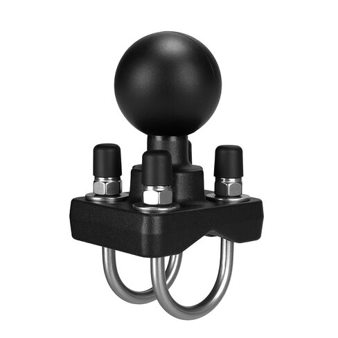 Velpaw Double U Bolt 1.5 inch Ball Mount,Compatible C Size 1.5" Double Socket Arm,Suitable for 0.75" to 1.21" Diameter Round Tube in Saudi Arabia