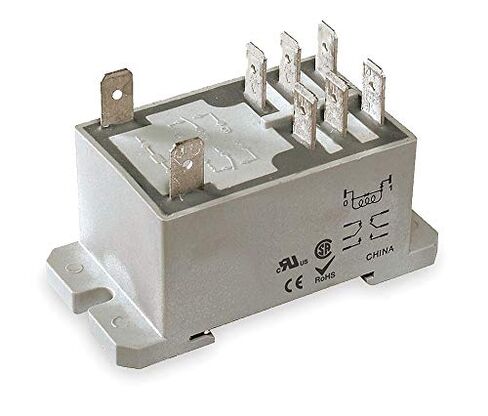 Dayton Enclosed Power Relay, 8 Pins, 120VAC Coil Volts, 30A @ 277VAC, 20A @ 28VDC (NO), 3A @ 277VAC (NC) Co - 1EJG7 ( Pack of 2 ) in Saudi Arabia