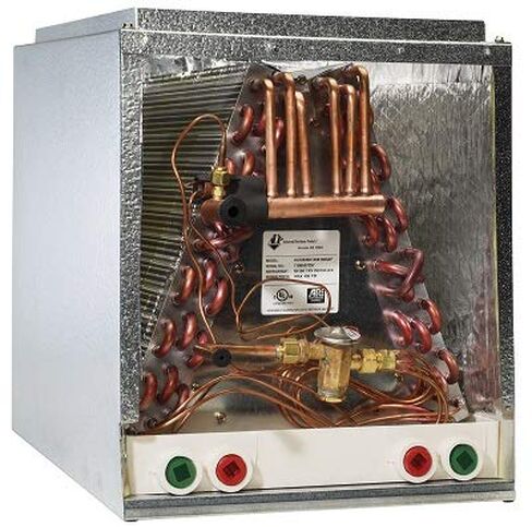 Advanced Distributor Products S36L145 1.5-3.0 Ton Copper/Aluminum - Galvanized Cabinet - Upflow Evaporator Coil - W/Orifice, 14.5 Inches Width x 20.5 Inches Depth x 16.5 Inches Height, 32 Lbs in Saudi Arabia
