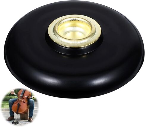 Rock Stop Cello Rubber Endpin Anchor Stopper for Cello Slipstop Cellos Endpin Rest Endpins Anchor Black Anti-slip Mat for Practice Performance Novice Experienced Musicians in Kuwait