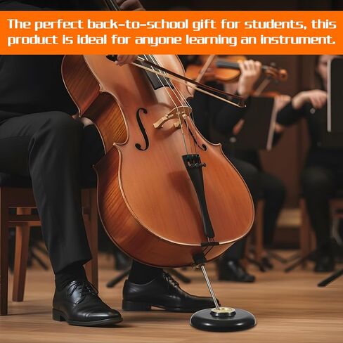 Rock Stop Cello Rubber Endpin Anchor Stopper for Cello Slipstop Cellos Endpin Rest Endpins Anchor Black Anti-slip Mat for Practice Performance Novice Experienced Musicians in Kuwait