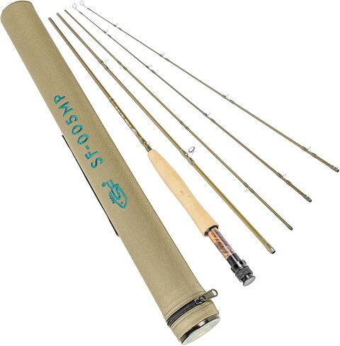 SF SF-005MP ، قضيب صيد الأسماك المتقدم متعددة الأغراض ، قضيب ذبابة المياه العذبة متعددة الأغراض ، IM8 ألياف الكربون مع أنبوب حمل وقضيب إضافي مقطع متوسط ​​سريع in Kuwait