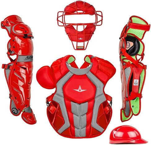 All Star S7 Axis NOCSAE Certified Adult Solid Baseball Catcher's Kit in Saudi Arabia