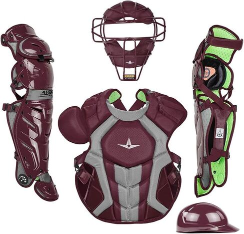 All Star S7 Axis NOCSAE Certified Adult Solid Baseball Catcher's Kit in Kuwait