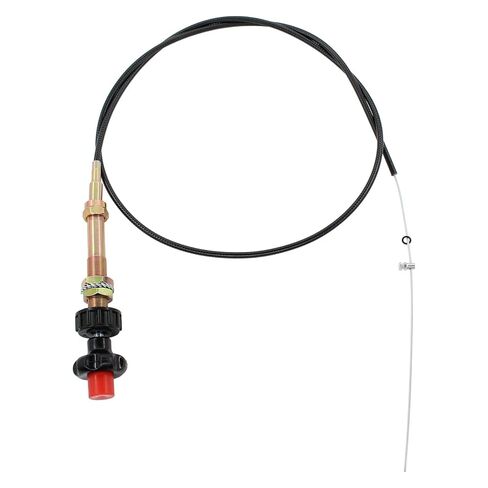 DriveFix 6FT Vernier قابل للتعديل قفل كابل خنق الثقيلة كابل التحكم في القفل لمعدات الشاحنات المنزلية الصناعية التجارية PTO وتطبيقات التفريغ in Kuwait