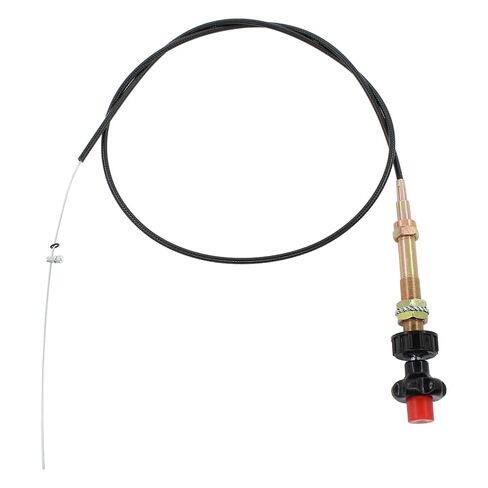 DriveFix 6FT Vernier قابل للتعديل قفل كابل خنق الثقيلة كابل التحكم في القفل لمعدات الشاحنات المنزلية الصناعية التجارية PTO وتطبيقات التفريغ in Kuwait