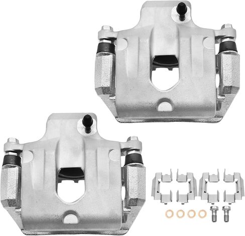 الفرجار الفرامل الخلفية Anpulsero مع قوس متوافق مع طرازات Chevy و GMC و Cadillac-Avalanche ، Silverado 1500 ، Suburban 1500 ، Tahoe ، Sierra 1500 ، Yukon XL ، Escalade ، 18-B5030 18-B5031 in Kuwait