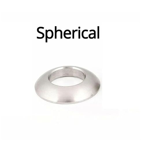 1pc/10pc M6 M8 M10 M12 M16 M20 M24 Conical Spherical Washer Countersunk Washer Stainless Steel Concave Convex Cone Gasket Carbon Steel(Spherical Stainless,M12 (5Pcs)) in Saudi Arabia