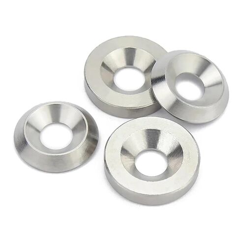 5pc/20pc M3 M4 M5 M6 M8 M10 Conical Solid Countersunk Head Washer Flat Gasket Concave and Convex Tapered Conical Stainless Steel Washers(10pcs Cone M4x16x3.2) in Saudi Arabia
