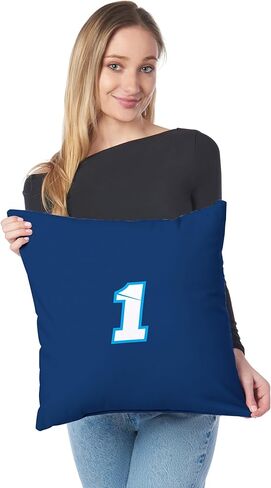 Northwest NASCAR Ross Chastain Double-Sided Throw Pillow 18x18 Inches, Soft Decorative Racing Accent Cushion, Simple Speed Design in Saudi Arabia