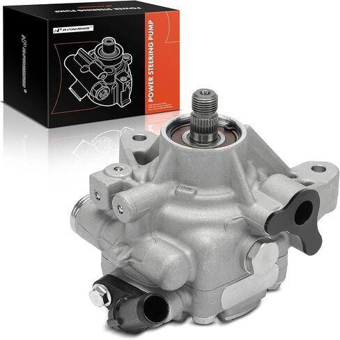A-Premium Power Steering Pump, with Pulley, Compatible with Honda CR-V 2002 2005-2011, Accord 2006-2007, Element 2006-2011 & Acura RDX 2007-2012, TSX 2006-2008, RSX 2002-2006, 2.0L 2.3L 2.4L in Kuwait