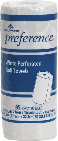 Pacific Blue Select 2-Ply Perforated Roll Paper Towels By Georgia-Pacific Pro, 85 Sheets Per Roll, 15 Rolls Per Case in Saudi Arabia