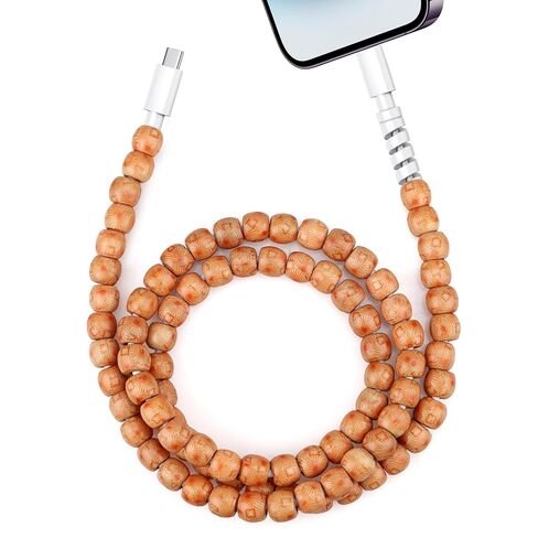 AOLCEV لشحن iPhone شحن سلك 3.3 قدم لطيف كابل شاحن الهاتف المخرم [MFI معتمد] 66W شاحن سريع الشحان USB in Kuwait