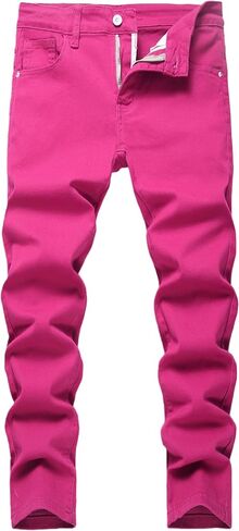 الصبي النحيف يناسب السراويل الجينز الجينز in Kuwait