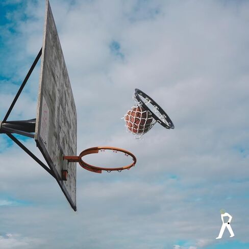 AnyNet™ Portable Basketball Net | Universal Fit with 'Throw-and-Go' Magnetic Setup | Get The Swish Sound & Stop Chasing Your Ball for Solo Practice | US Brand in Saudi Arabia