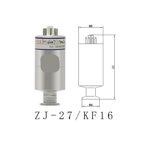 ZJ-27/KF16 مقياس التأين الفراغي المتوسط ​​والعالي لقياس الفراغ in Saudi Arabia