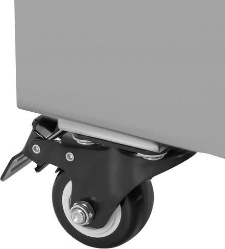 Commercial Mobile Fryer Filter with Wheels&Oil Hose, Kitchen Oil Filtration System 8.45Gal/min Oil Pump Flow, 14.53Gal Capacity for Restaurant use Hotel Snack Bar 4.92ft Power Cord in Saudi Arabia