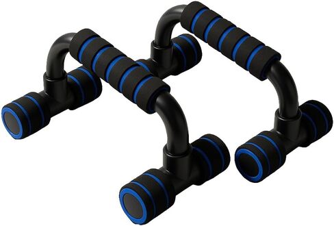 Push Up Handles for Floor 1 Pair | Home Workout Equipment for Men | Pushup Bar | Calisthenics Parallettes | Handstand Bars | Home Fitness Portable Workout Equipment | Strength Training | Gym Equipment for Home Gym Essentials in Saudi Arabia