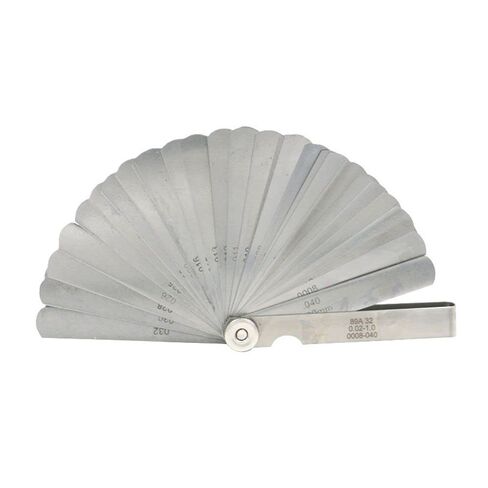 32pcs in 1 Foldable Measuring Tool Plug Feeler Feeler Gauge Gauge Gap Gauge in Saudi Arabia