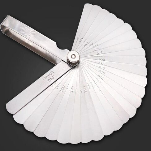32pcs in 1 Foldable Measuring Tool Plug Feeler Feeler Gauge Gauge Gap Gauge in Saudi Arabia
