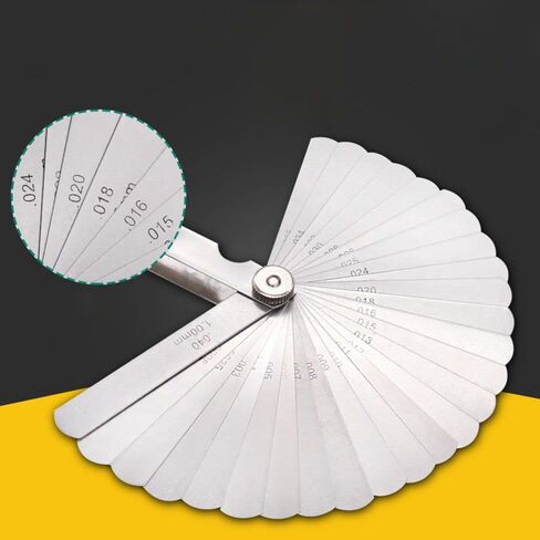 32pcs in 1 Foldable Measuring Tool Plug Feeler Feeler Gauge Gauge Gap Gauge in Saudi Arabia