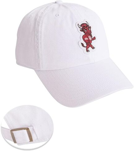 Desert Cactus Indiana University Baseball Hat Hoosiers Bloomington Brimmed Embroidered Hats Cap Adjustable Cloth Strap Adult (Style S1 Vintage) White in Saudi Arabia