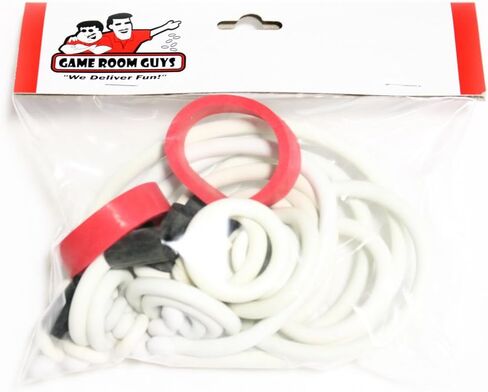 Game Room Guys Williams Police Force Pinball White Rubber Ring Kit in Saudi Arabia