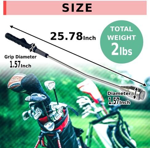 Golf Tempo Grip Trainer Right Hand, Swing Training Aid, Weight Adjustable Only for Right-Handed Golfer in Kuwait