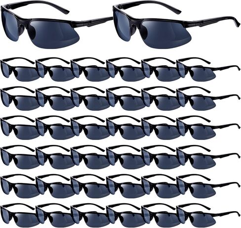 Kathfly 36 Pcs Safety Glasses Work Scratch Resistant Glasses Protective Safety Goggles Eyewear with Lens(White) in Saudi Arabia