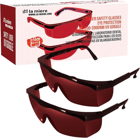نظارات LA MIERE 200-2000nm، حماية من الليزر، نظارات أمان لتبييض الأسنان، نظارات واقية LED لنظارات الأسنان in Saudi Arabia