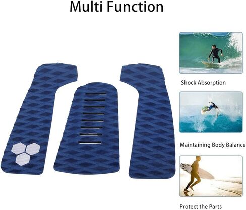 Surf Deck Traction Pad, Trimmable Anti Slip Strong Grip, Versatile Surfboard Accessory for Yacht Longboard Paddleboard with EVA Material in Saudi Arabia