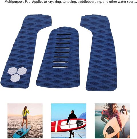 Surf Deck Traction Pad, Trimmable Anti Slip Strong Grip, Versatile Surfboard Accessory for Yacht Longboard Paddleboard with EVA Material in Saudi Arabia