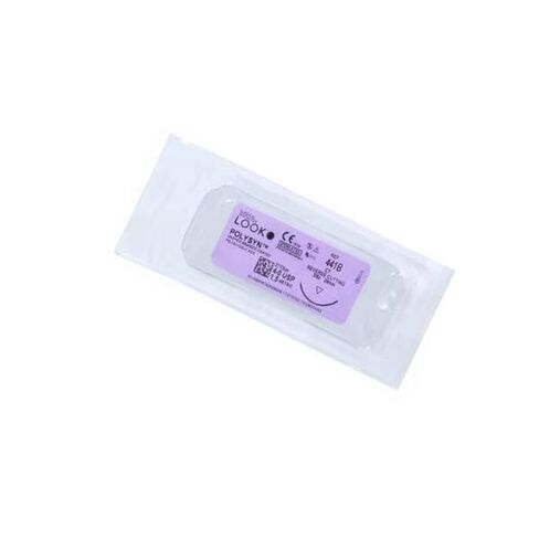 Look X441B Polysyn 4-0 Undyed Absorbable Reverse Cutting Sutures 27 C7 3/8 Circle 24mm 12/Pk in Saudi Arabia