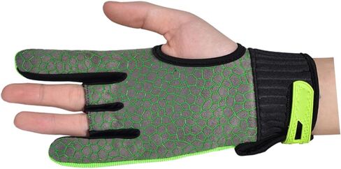 Toddmomy Professional Bowling Gloves Anti-Slip Silicone Breathable Sports Gloves Size L Green for Men and Women Bowling Enthusiasts in Saudi Arabia