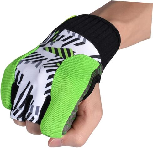 Toddmomy Professional Bowling Gloves Anti-Slip Silicone Breathable Sports Gloves Size L Green for Men and Women Bowling Enthusiasts in Saudi Arabia