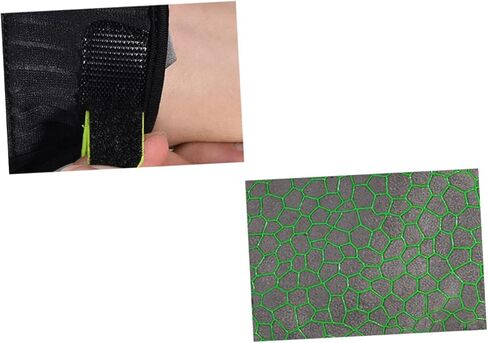 BIUDECO Professional Bowling Gloves Anti-Slip Grip Breathable Silicone Material Size L Green for Men and Women Bowling Enthusiasts in Saudi Arabia