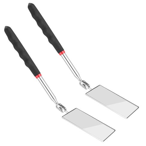 قطعتان من مرايا الفحص المتداخلة، مرآة ميكانيكية تلسكوبية مستطيلة بمقبض طويل، أداة فحص مرآة ميكانيكية قابلة للتمديد لفحص حالة السيارة in Kuwait