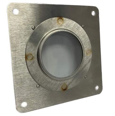 UV Inspection Viewport - Sight Glass for UVC Installations, HVAC Duct Mounted Viewport Sight Glass - Ultra Violet Lamp Installation Viewport in Saudi Arabia