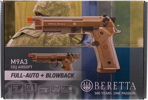 Beretta M9A3 Blowback Full Auto 6mm BB Pistol Airsoft Gun in Saudi Arabia