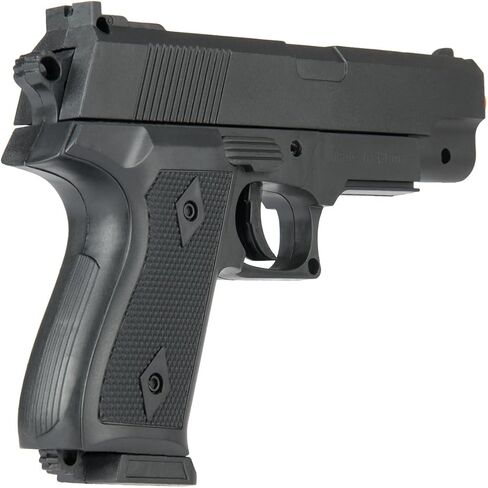 عبوتان من مسدس بوليمر نابض مقاس 7 بوصات BB Airsoft مخصص للاستخدام في الأفلام والأزياء. in Kuwait