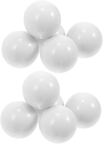 10 قطع من مستلزمات طاولة الروليت من BESPORTBLE: بديل كرة عجلة الروليت 14 مم لطاولة دوارة مقاس 12-16 بوصة - كرات أكريليك لألعاب الطاولة الدوارة والحفلات الليلية in Kuwait