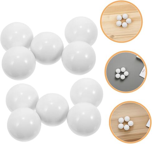 10 قطع من مستلزمات طاولة الروليت من BESPORTBLE: بديل كرة عجلة الروليت 14 مم لطاولة دوارة مقاس 12-16 بوصة - كرات أكريليك لألعاب الطاولة الدوارة والحفلات الليلية in Kuwait